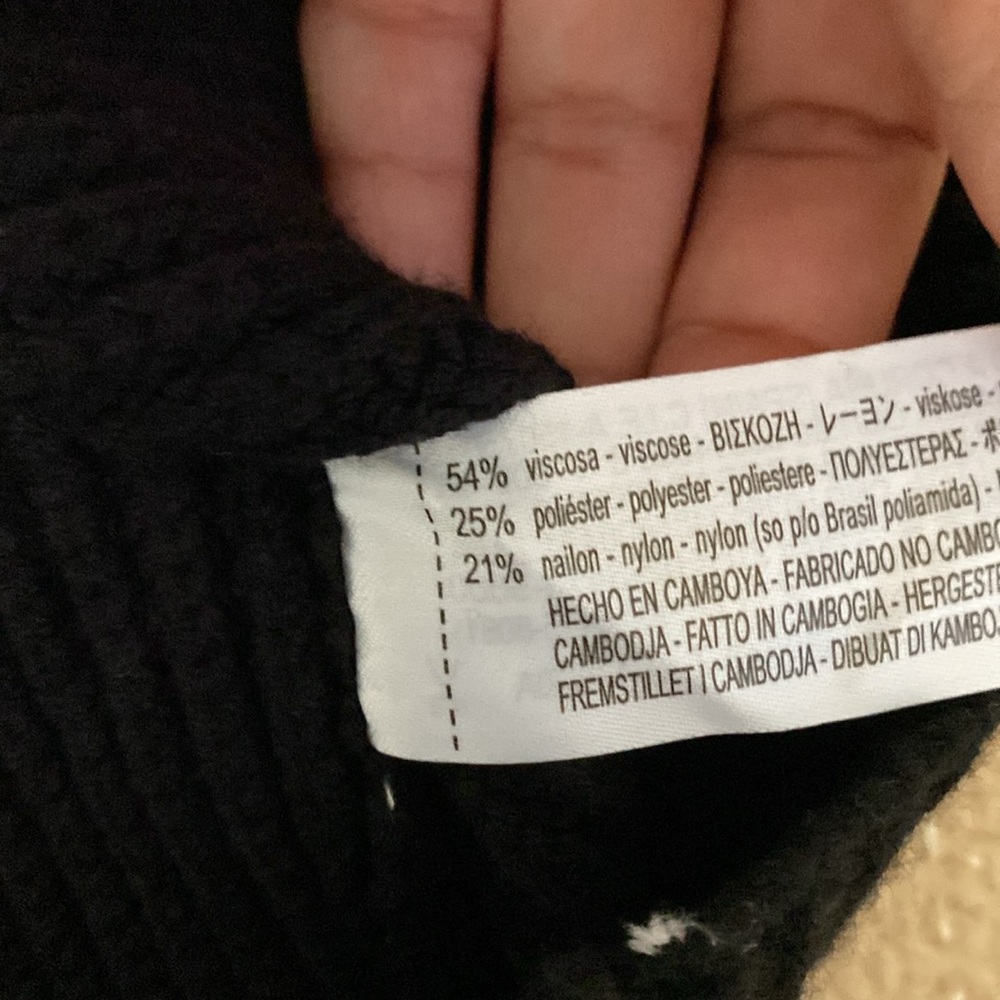 Zara Chunky Knit Skirt - Picture 3 of 5